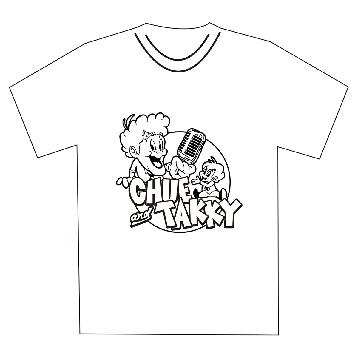 流れ星☆単独ライブツアー「星屑伝説」T-Shirt(WHITE)