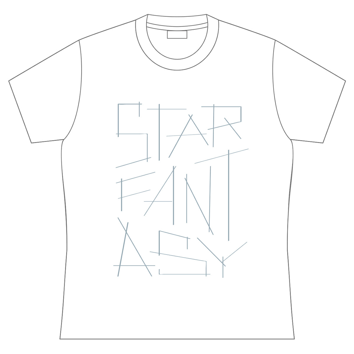 流れ星☆単独ライブツアー「星幻想」T-Shirt(WHITE)
