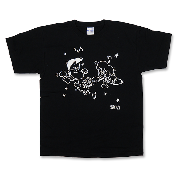 流れ星☆ベストネタライブ「回帰」T-Shirt(BLACK)