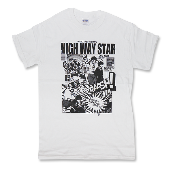 流れ星☆単独ライブツアー 「☆街道」T-Shirt(WHITE)