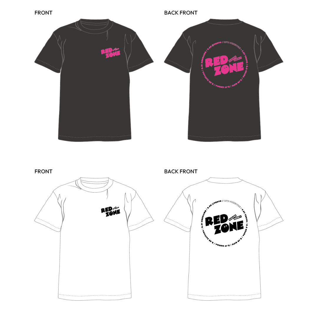 流れ星☆単独ライブツアー「RED ZONE」Tシャツ