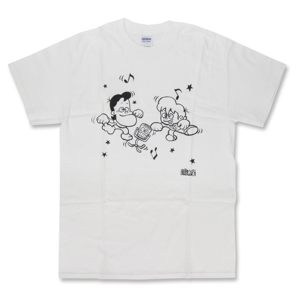 流れ星☆ベストネタライブ「回帰」T-Shirt(WHITE)